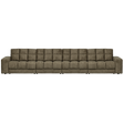 Second Date 4 Zits Bank Structure Velvet Bonsai van WOOOD – Luxe comfort op maat van PureWonen. Vraag naar de beste prijs.