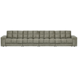 Second Date 4 Zits Bank Structure Velvet Frost van WOOOD – Luxe comfort op maat van PureWonen. Vraag naar de beste prijs.