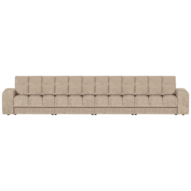 Second Date 4 Zits Bank Vintage Nougat van WOOOD – Luxe comfort op maat van PureWonen. Vraag naar de beste prijs.