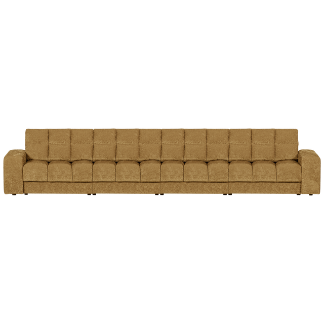 Second Date 4 Zits Bank Vintage Goud van WOOOD – Luxe comfort op maat van PureWonen. Vraag naar de beste prijs.