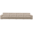 Second Date 4 Zits Bank Grove Ribstof Travertin van WOOOD – Luxe comfort op maat van PureWonen. Vraag naar de beste prijs.