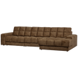 Second Date Chaise Longue Rechts Structure Velvet Brass van WOOOD – Luxe comfort op maat van PureWonen. Vraag naar de beste prijs.