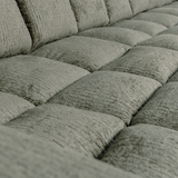 Second Date Chaise Longue Rechts Structure Velvet Frost van WOOOD - laagste prijs offerte van PureWonen