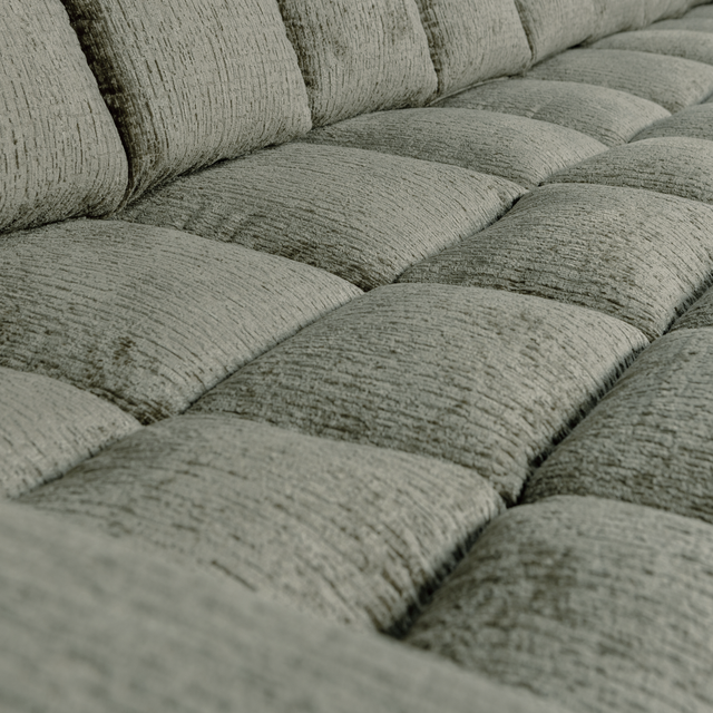Second Date Chaise Longue Rechts Structure Velvet Frost van WOOOD - laagste prijs offerte van PureWonen