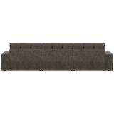 Second Date Chaise Longue Rechts Vintage Warm Grijs van WOOOD - laagste prijs offerte van PureWonen