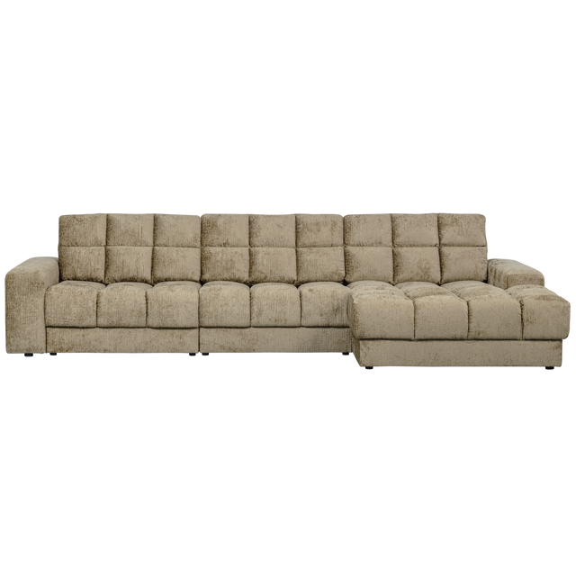 Second Date Chaise Longue Rechts Structure Velvet Wheatfield van WOOOD – Luxe comfort op maat van PureWonen. Vraag naar de beste prijs.