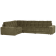 Second Date Hoekbank Links Vintage Groen van WOOOD – Luxe comfort op maat van PureWonen. Vraag naar de beste prijs.