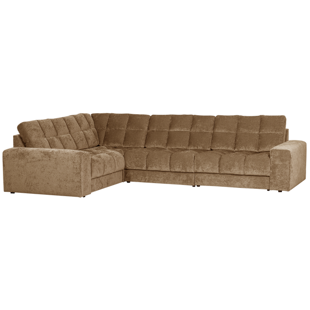 Second Date Hoekbank Links Vintage Zand van WOOOD – Luxe comfort op maat van PureWonen. Vraag naar de beste prijs.