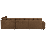 Second Date Hoekbank Rechts Structure Velvet Brass van WOOOD – Luxe comfort op maat van PureWonen. Vraag naar de beste prijs.