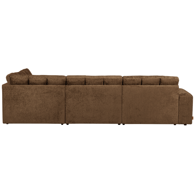 Second Date Hoekbank Rechts Structure Velvet Brass van WOOOD – Luxe comfort op maat van PureWonen. Vraag naar de beste prijs.