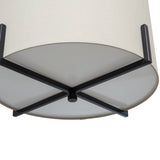 Holly Hanglamp Zwart/Naturel van WOOOD – Luxe comfort op maat van PureWonen. Vraag naar de beste prijs.