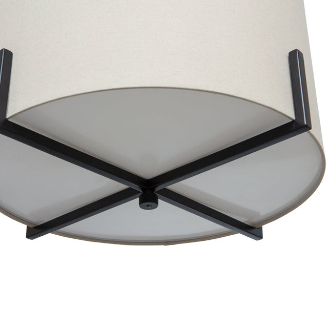 Holly Hanglamp Zwart/Naturel van WOOOD – Luxe comfort op maat van PureWonen. Vraag naar de beste prijs.