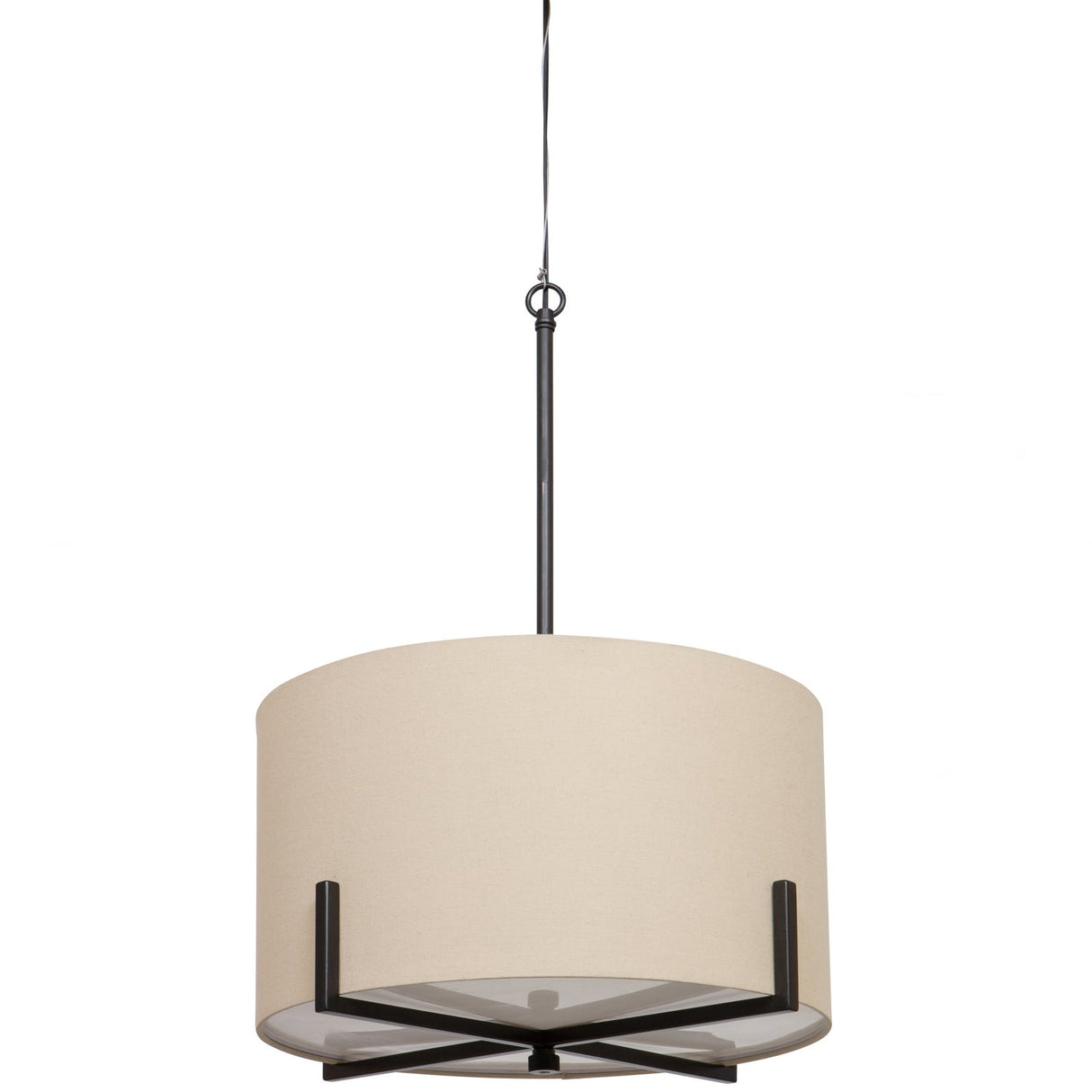 Holly Hanglamp Zwart/Naturel