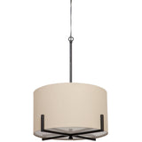 Holly Hanglamp Zwart/Naturel