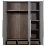 Rens 3 Drs Hang/Legkast Greep Lang Noten/Kiezelgrijs [Fsc] van WOOOD – Luxe comfort op maat van PureWonen. Vraag naar de beste prijs.