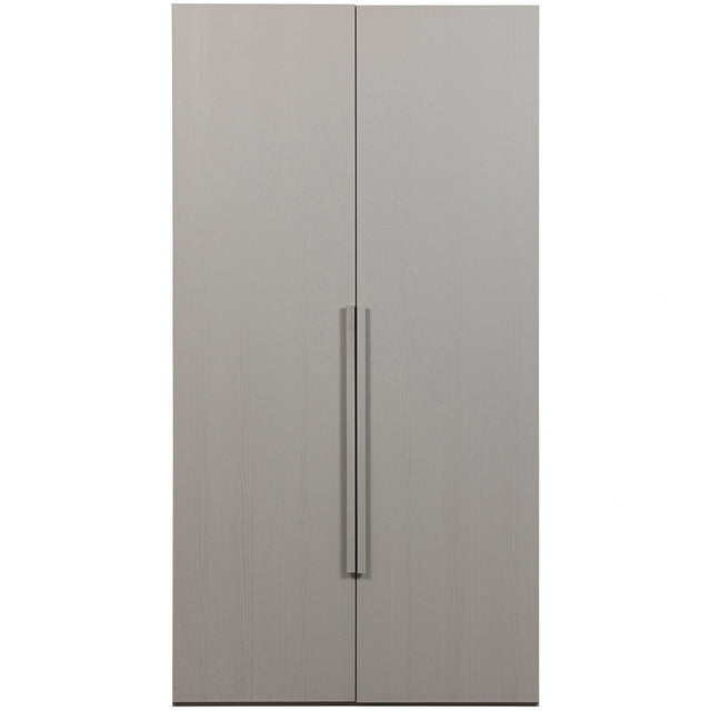 Rens 2 Drs Hang/Legkast Greep Lang Noten/Kiezelgrijs [Fsc] van WOOOD - laagste prijs offerte van PureWonen