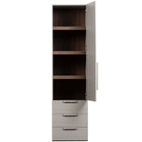 Rens 1 Drs Legkast Greep Lang Noten/Kiezelgrijs [Fsc] van WOOOD – Luxe comfort op maat van PureWonen. Vraag naar de beste prijs.
