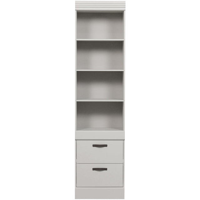 Bold Boekenkast Grenen Sneeuwwit [Fsc] van WOOOD – Luxe comfort op maat van PureWonen. Vraag naar de beste prijs.
