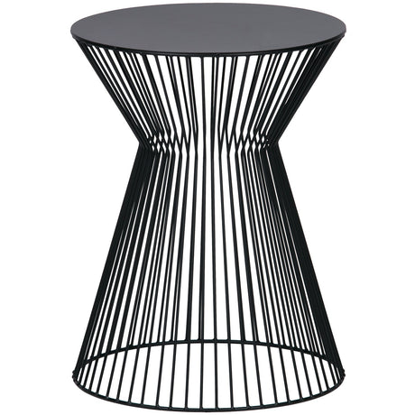 Suus Bijzettafel Metaal Zwart van WOOOD – Luxe comfort op maat van PureWonen. Vraag naar de beste prijs.