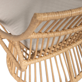 Alatna Tuinstoel Wicker Naturel van WOOOD – Luxe comfort op maat van PureWonen. Vraag naar de beste prijs.