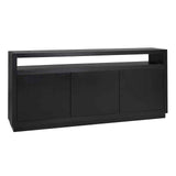 Dressoir Oakura 3-deuren (Black)