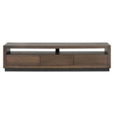 TV dressoir Oakura 3-laden (Brown)