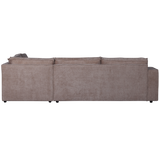 Hajo Hoekbank Rechts Chenille Taupe van WOOOD – Luxe comfort op maat van PureWonen. Vraag naar de beste prijs.