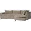 Hajo Hoekbank Rechts Ribstof Clay van WOOOD – Luxe comfort op maat van PureWonen. Vraag naar de beste prijs.