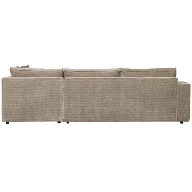 Hajo Hoekbank Rechts Ribstof Clay van WOOOD – Luxe comfort op maat van PureWonen. Vraag naar de beste prijs.
