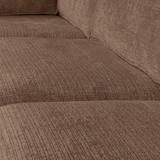 Hajo Hoekbank Links Chenille Mud van WOOOD – Luxe comfort op maat van PureWonen. Vraag naar de beste prijs.