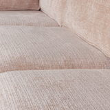 Hajo Hoekbank Links Chenille Zand van WOOOD – Luxe comfort op maat van PureWonen. Vraag naar de beste prijs.