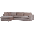 Hajo Hoekbank Links Chenille Taupe van WOOOD – Luxe comfort op maat van PureWonen. Vraag naar de beste prijs.