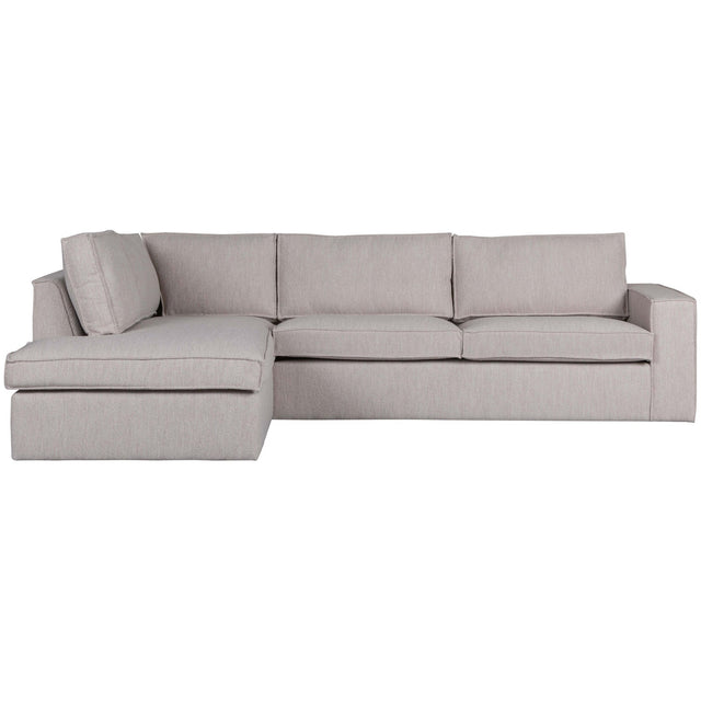 Hajo Hoekbank Links Boucle Naturel van WOOOD – Luxe comfort op maat van PureWonen. Vraag naar de beste prijs.