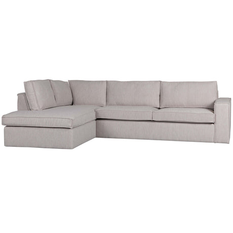 Hajo Hoekbank Links Boucle Naturel van WOOOD – Luxe comfort op maat van PureWonen. Vraag naar de beste prijs.