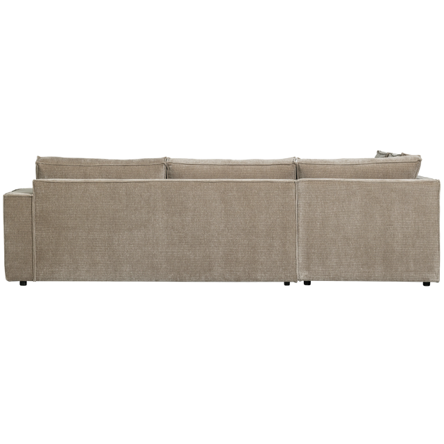 Hajo Hoekbank Links Ribstof Clay van WOOOD – Luxe comfort op maat van PureWonen. Vraag naar de beste prijs.