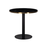 Bistro eettafel Zenza 80Ø (Black)