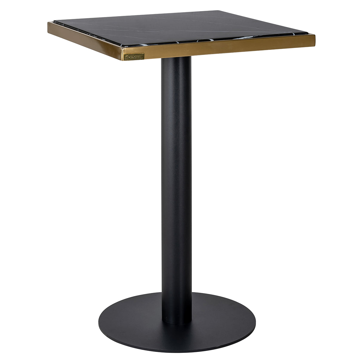 Eettafel Zenza (Black/gold)