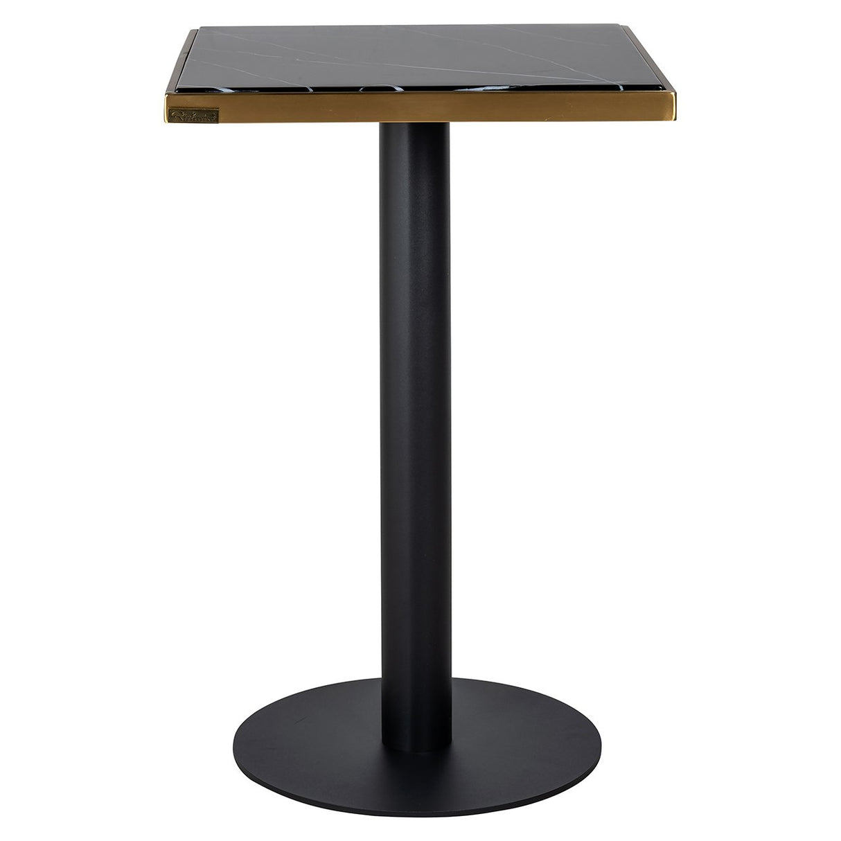 Eettafel Zenza (Black/gold)