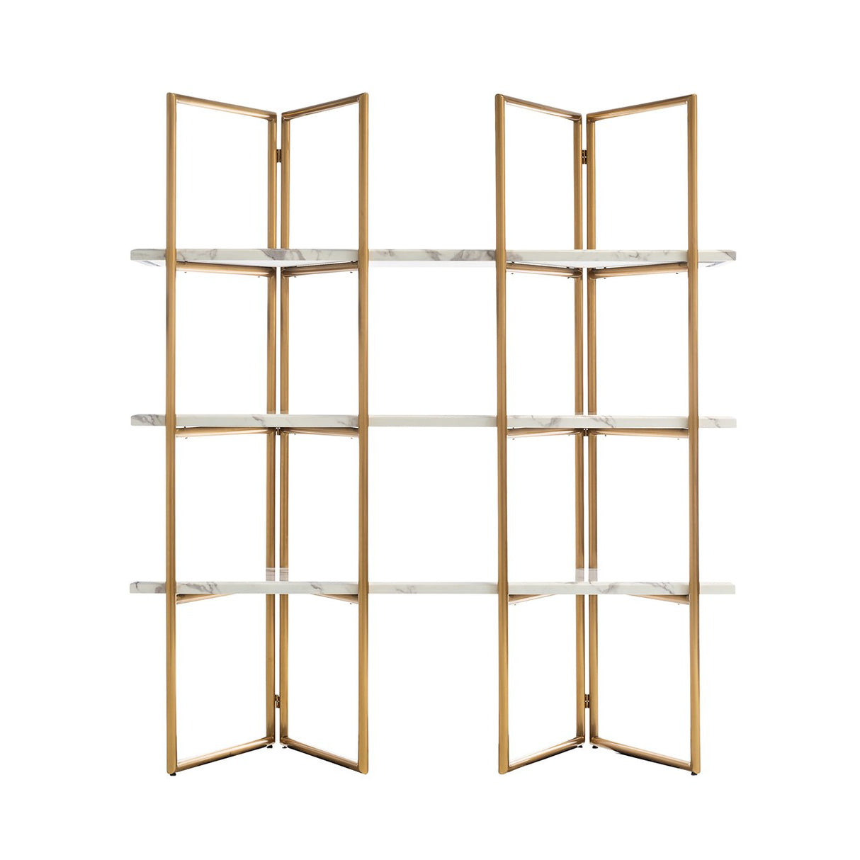 Wandkast Lagrand gold met 3 planken (Gold)