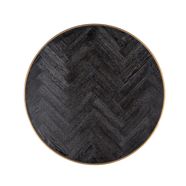 Salontafel Blackbone brass set van 2  (Black rustic) van Richmond Interiors – Luxe comfort op maat van PureWonen. Vraag naar de beste prijs.