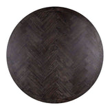 Eettafel Blackbone silver 140Ø (Black rustic) van Richmond Interiors - laagste prijs offerte van PureWonen