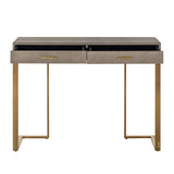 Wandtafel Marie-Lou 2-laden (Gold)