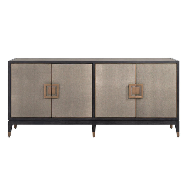 Dressoir Bloomville 4-deuren (Gold) van Richmond Interiors – Luxe comfort op maat van PureWonen. Vraag naar de beste prijs.