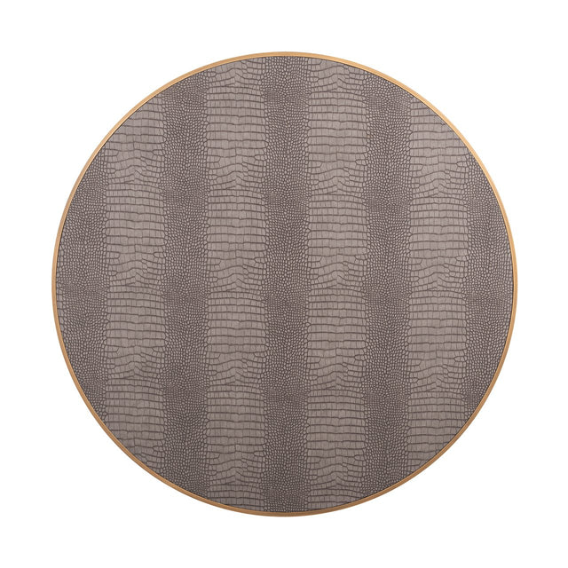 Salontafel Classio 100Ø  (Brushed Gold) van Richmond Interiors – Luxe comfort op maat van PureWonen. Vraag naar de beste prijs.
