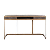 Bureau Classio 2-laden  (Brushed Gold)