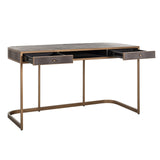 Bureau Classio 2-laden  (Brushed Gold)