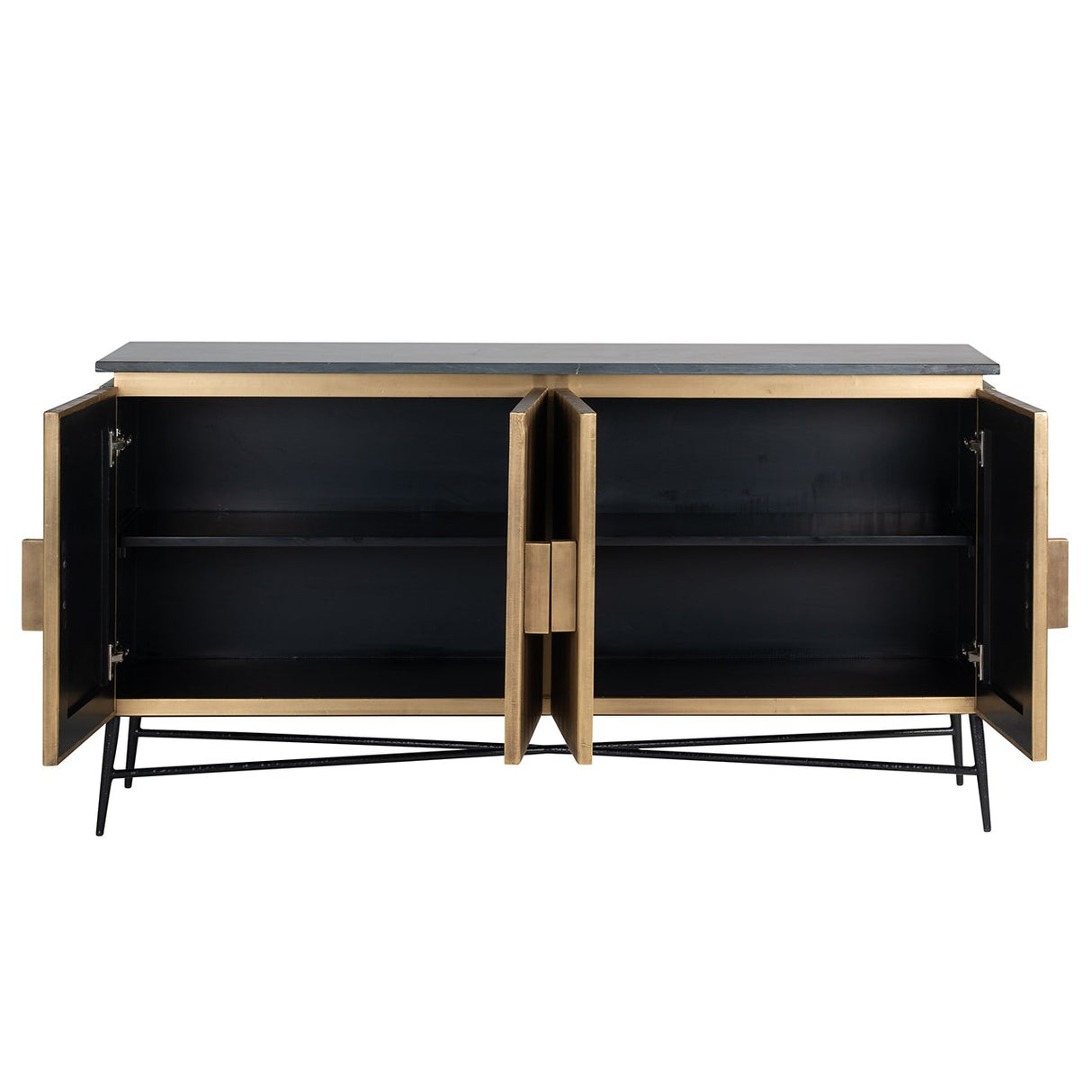 Dressoir Ironville 4-deuren (Gold)