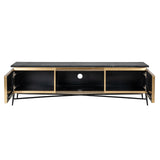 TV-dressoir Ironville 2-deuren (Gold)