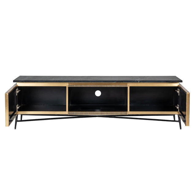 TV-dressoir Ironville 2-deuren (Gold)