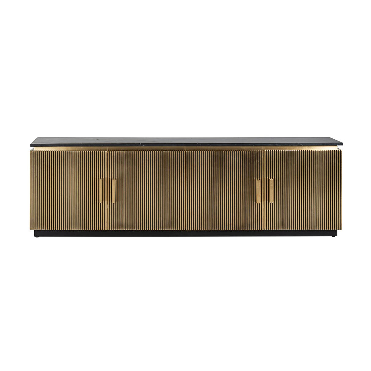 TV-dressoir Ironville 4-deuren (Gold)